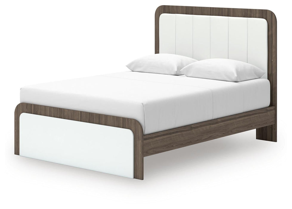 Kendanport Queen Upholstered Bed - alternate view 6