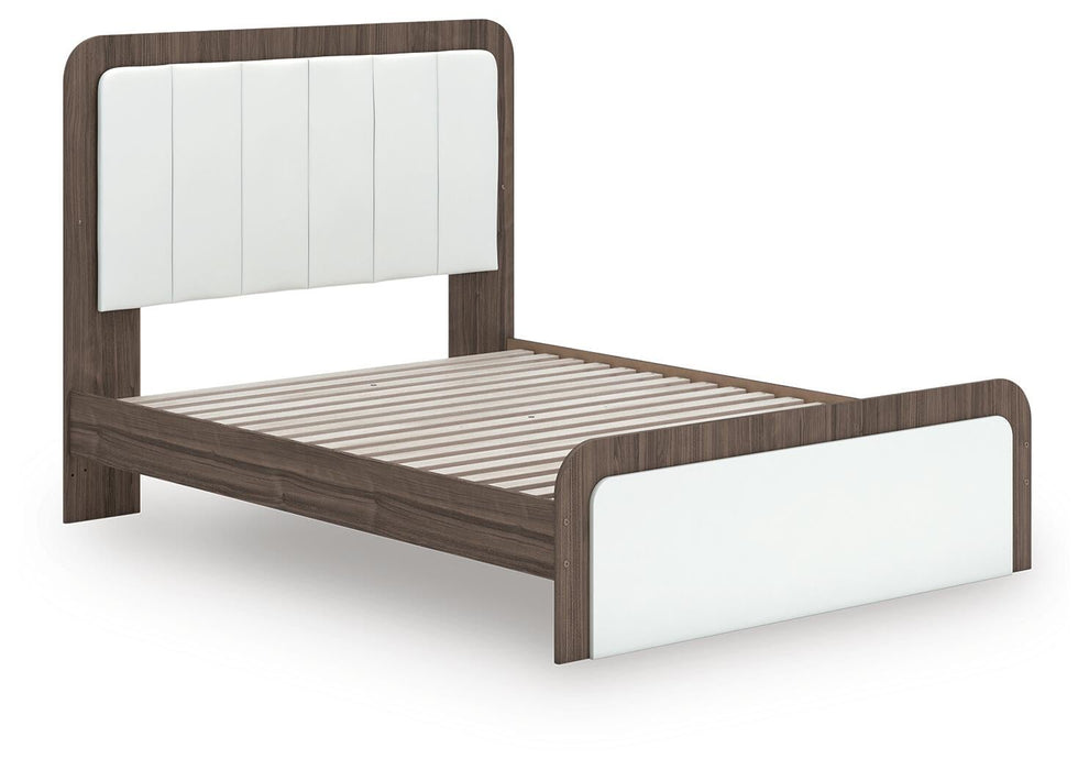Kendanport Queen Upholstered Bed - alternate view 4
