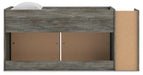 Frandern Twin Loft Bed with Bookcase Storage - alternate view 6