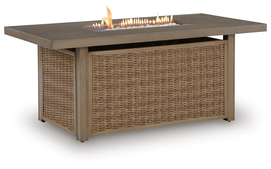 Laguna Heights Rectangular Fire Pit Table - alternate view 3