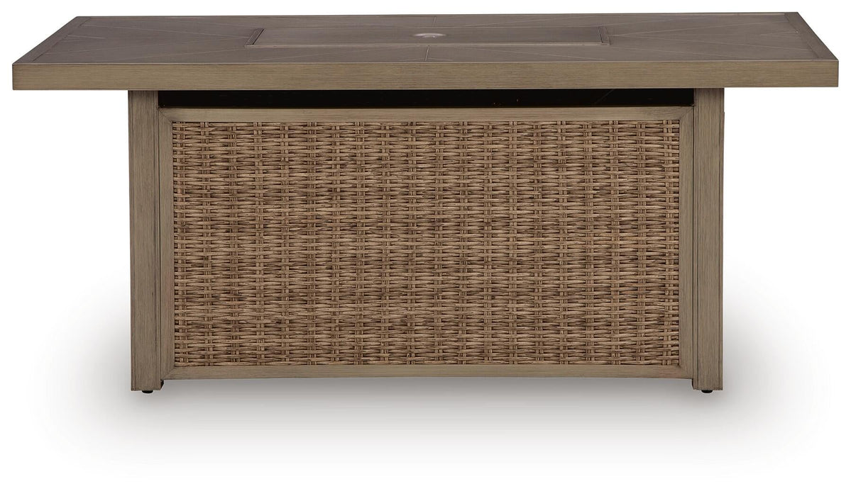 Laguna Heights Rectangular Fire Pit Table - alternate view 4