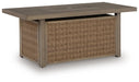 Laguna Heights Rectangular Fire Pit Table - alternate view 2