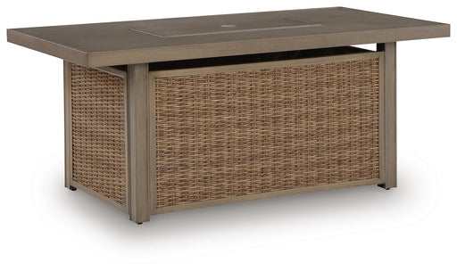 Laguna Heights Rectangular Fire Pit Table - alternate view 2