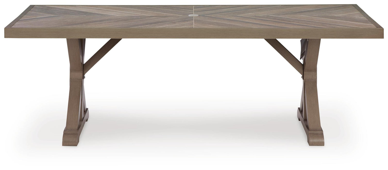 Laguna Heights RECT Dining Table w/UMB OPT - alternate view 3