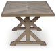 Laguna Heights RECT Dining Table w/UMB OPT - alternate view 6