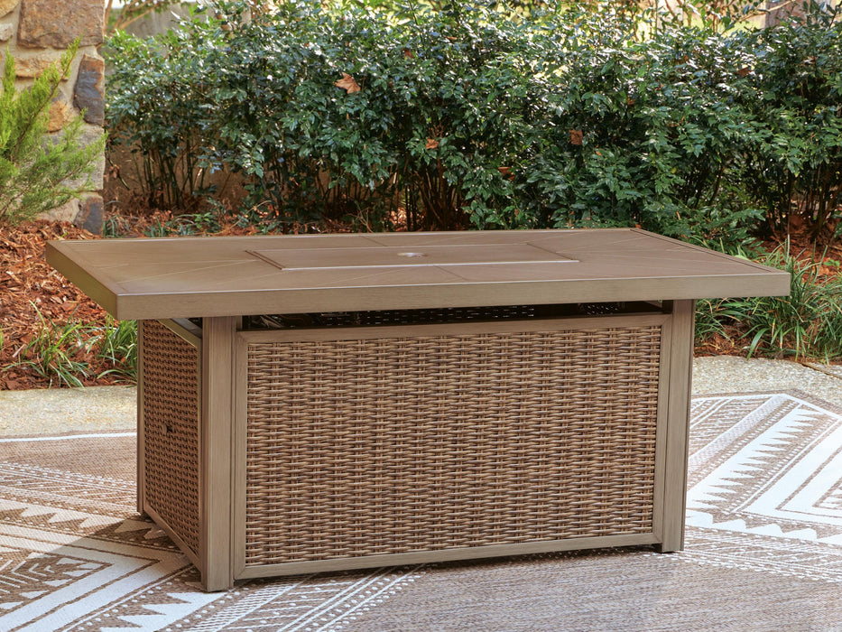 Laguna Heights Rectangular Fire Pit Table - alternate view 7