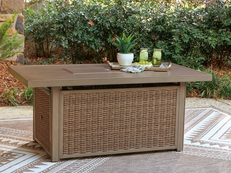 Laguna Heights Rectangular Fire Pit Table - alternate view 6