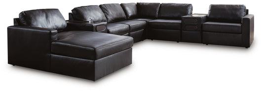 Modmax II 8-Piece Sectional with Chaise and Audio Consoles - alternate view 2
