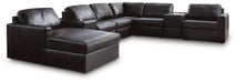Modmax II 8-Piece Sectional with Chaise and Storage Consoles - alternate view 2