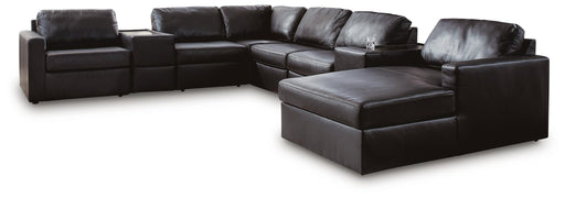 Modmax II 8-Piece Sectional with Chaise and Storage Consoles - alternate view 2