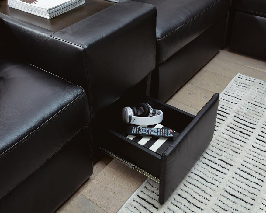 Modmax II 8-Piece Sectional with Chaise and Storage Consoles - alternate view 3