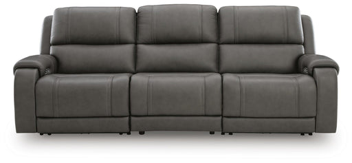 5Z - Pittson 3-Piece Power Sectional Reclining Sofa - alternate view 2