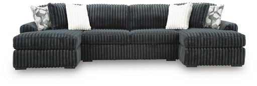 Midnight-Madness 3-Piece Double Chaise Sectional - alternate view 2