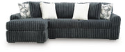 Midnight-Madness 2-Piece Sectional Sofa Chaise - alternate view 2