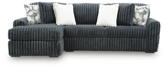 Midnight-Madness 2-Piece Sectional Sofa Chaise - alternate view 2