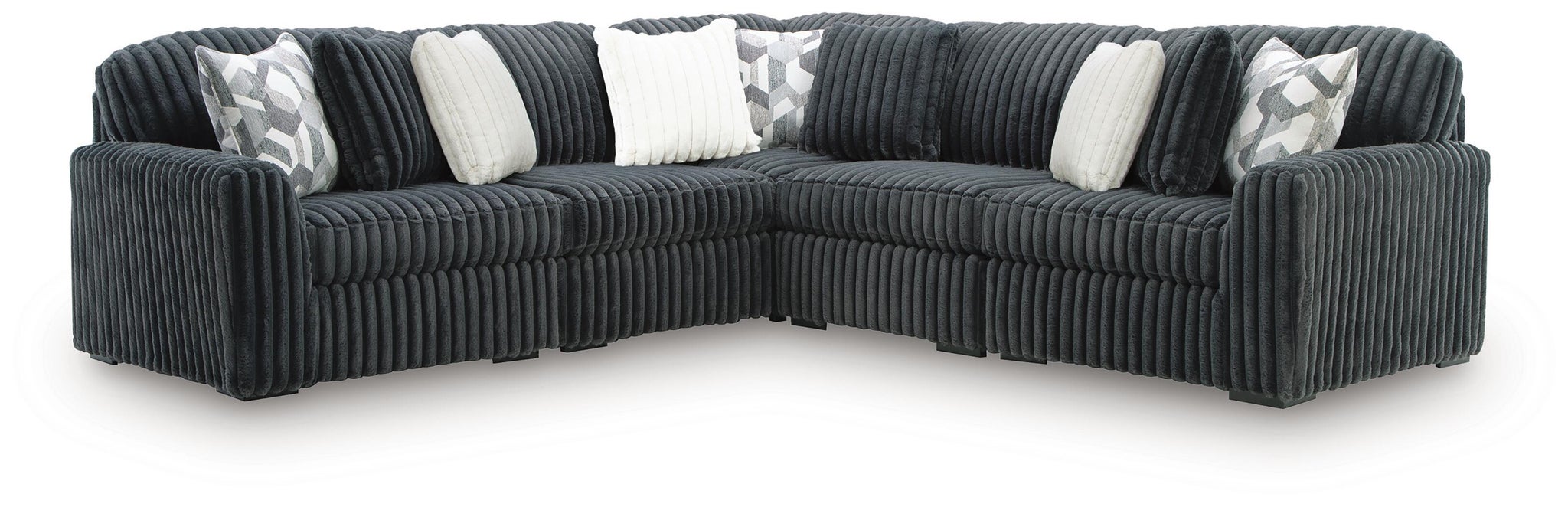 Midnight-Madness 5-Piece Sectional - alternate view 2