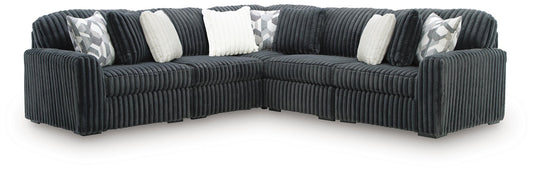Midnight-Madness 5-Piece Sectional - alternate view 2