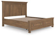 Feddinger California King Panel Storage Bed - alternate view 3