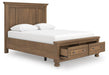 Feddinger Queen Panel Storage Bed
