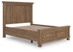 Feddinger Queen Panel Storage Bed - alternate view 3
