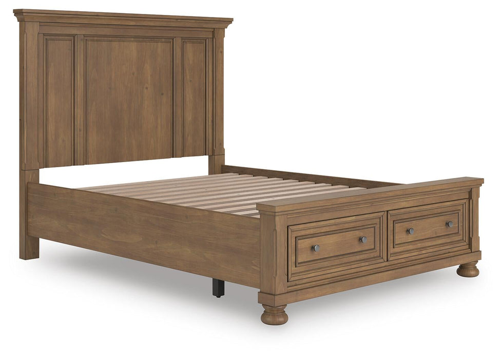 Feddinger Queen Panel Storage Bed - alternate view 3