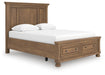 Feddinger Queen Panel Storage Bed - alternate view 4