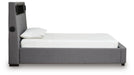 Finigale Twin Upholstered Bed with Wireless Audio - alternate view 16