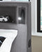 Finigale Twin Upholstered Bed with Wireless Audio - alternate view 12
