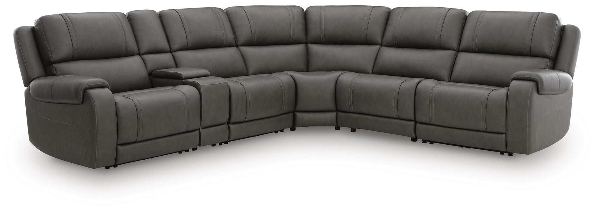 5Z - Pittson 6-Piece Power Reclining Sectional - alternate view 2