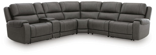 5Z - Pittson 6-Piece Power Reclining Sectional - alternate view 2