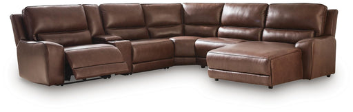 DeepWakes 6-Piece Power Reclining Sectional with Chaise - alternate view 2