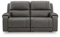 5Z - Pittson 2-Piece Power Reclining Sectional Loveseat - alternate view 2