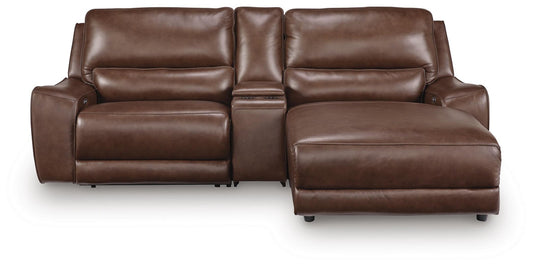 DeepWakes 3-Piece Power Reclining Sectional with Chaise - alternate view 2