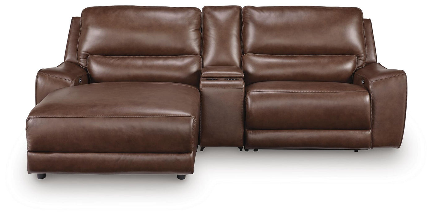 DeepWakes 3-Piece Power Reclining Sectional with Chaise - alternate view 2
