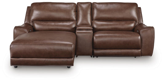 DeepWakes 3-Piece Power Reclining Sectional with Chaise - alternate view 2
