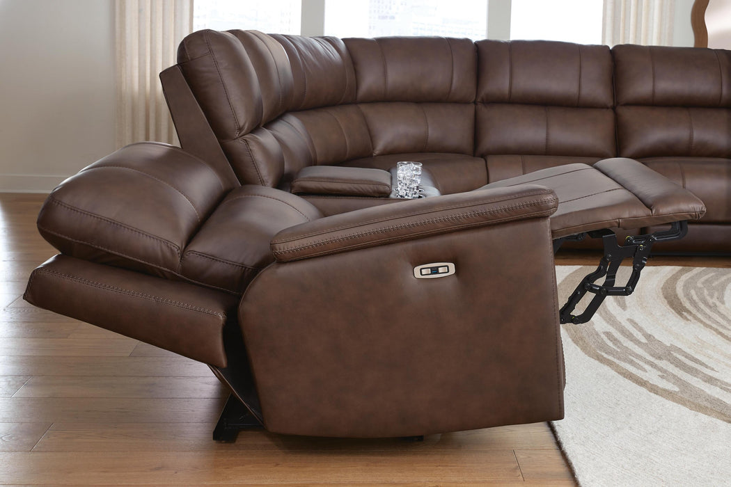 Bleckley 6-Piece Power Reclining Sectional - alternate view 4