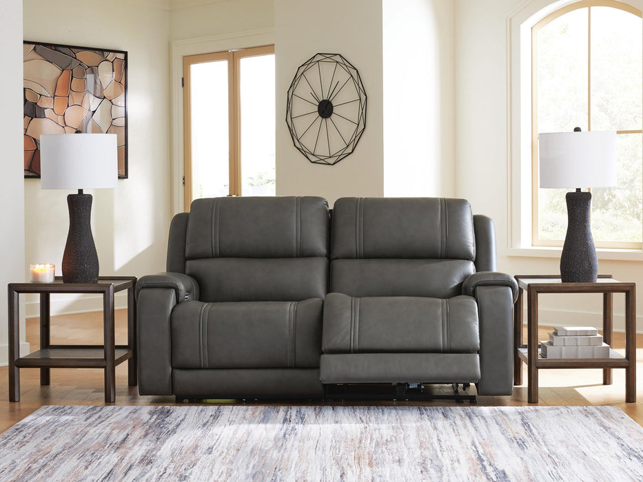 5Z - Pittson 2-Piece Power Reclining Sectional Loveseat - alternate view 3