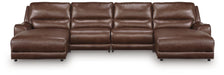 DeepWakes 4-Piece Reclining Sectional with Double Chaise