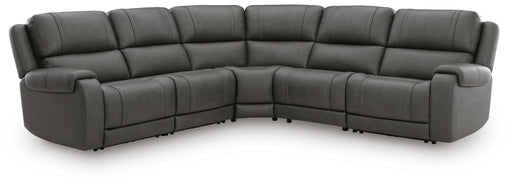 5Z-Pittson 5-Piece Power Sectional - Mixed Armless Seats - alternate view 2