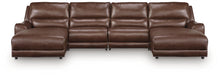 DeepWakes 4-Piece Power Reclining Sectional with Chaise