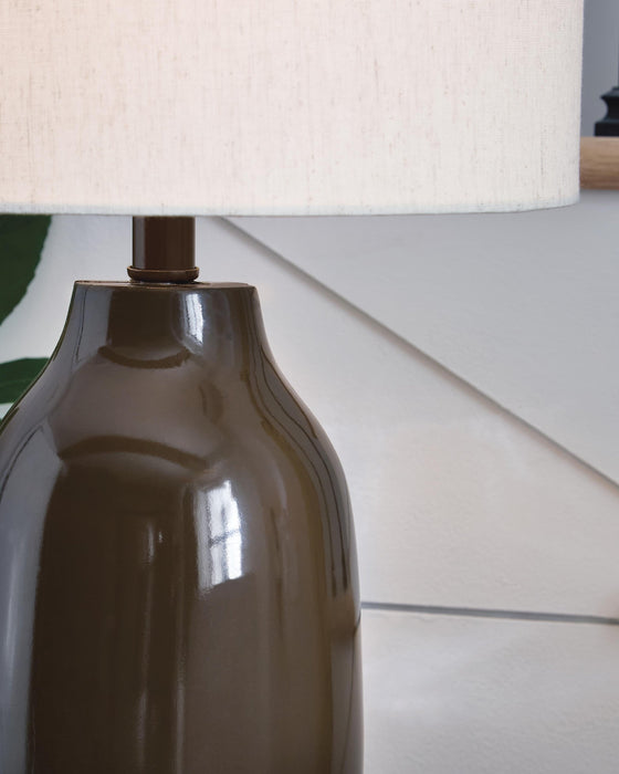Jyler Terracotta Table Lamp (1/CN) - alternate view 3
