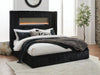 Tayleena King Upholstered Bed with Fireplace and Wireless Audio - alternate view 4
