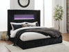 Tayleena King Upholstered Bed with Fireplace and Wireless Audio - alternate view 9