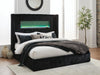 Tayleena King Upholstered Bed with Fireplace and Wireless Audio - alternate view 6