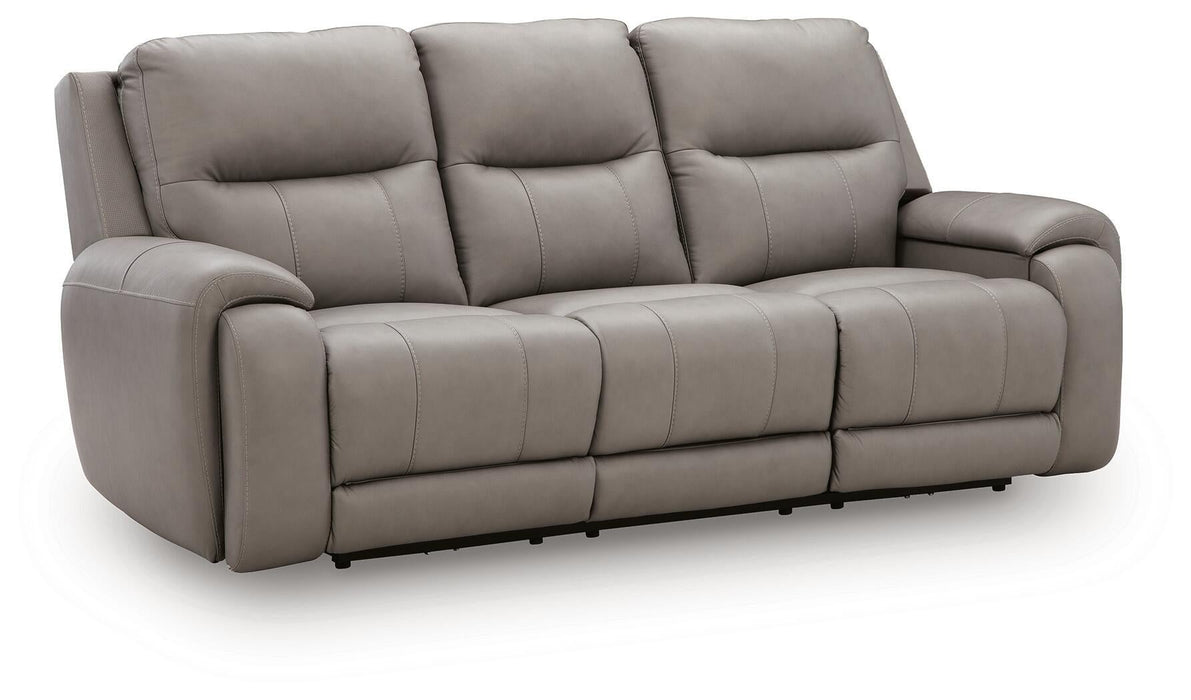 Real Moments PWR REC Sofa w/Audio Seating - alternate view 2