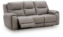 Real Moments PWR REC Sofa w/Audio Seating - alternate view 3