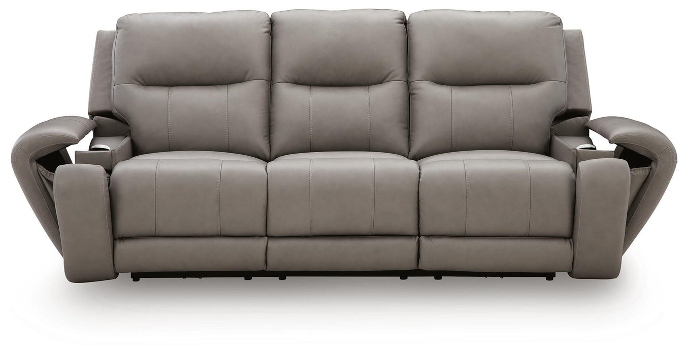 Real Moments PWR REC Sofa w/Audio Seating - alternate view 4