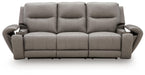 Real Moments PWR REC Sofa w/Audio Seating - alternate view 4