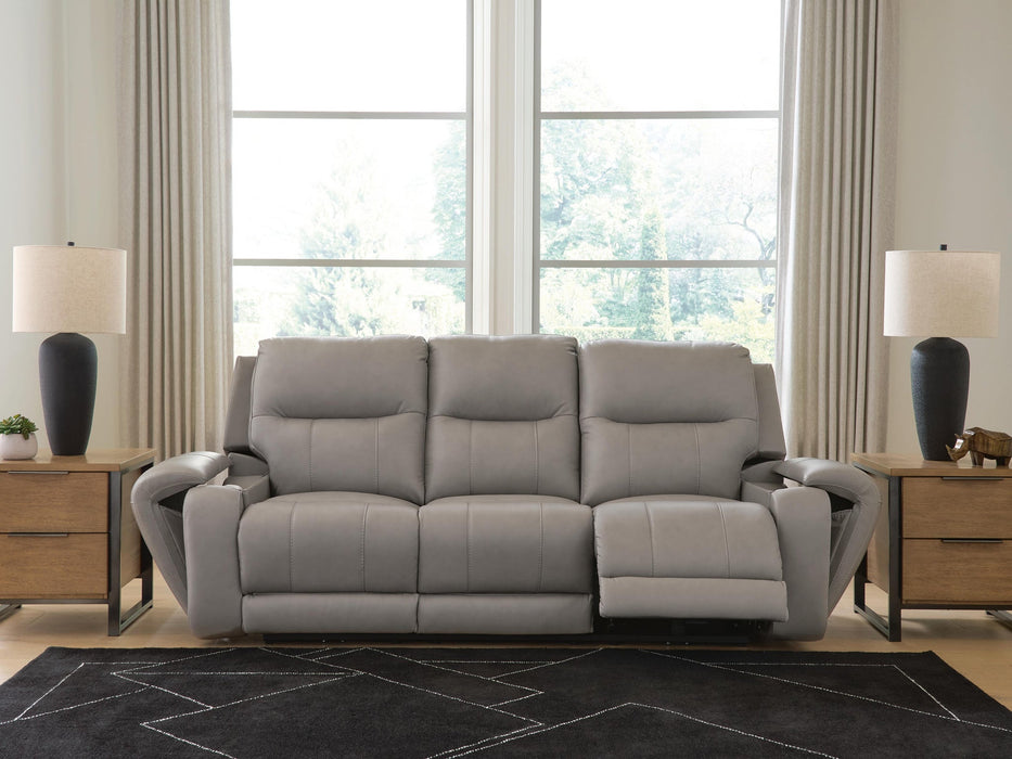 Real Moments PWR REC Sofa w/Audio Seating - alternate view 7