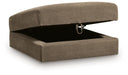 Camellia-Court Ottoman With Storage - alternate view 3